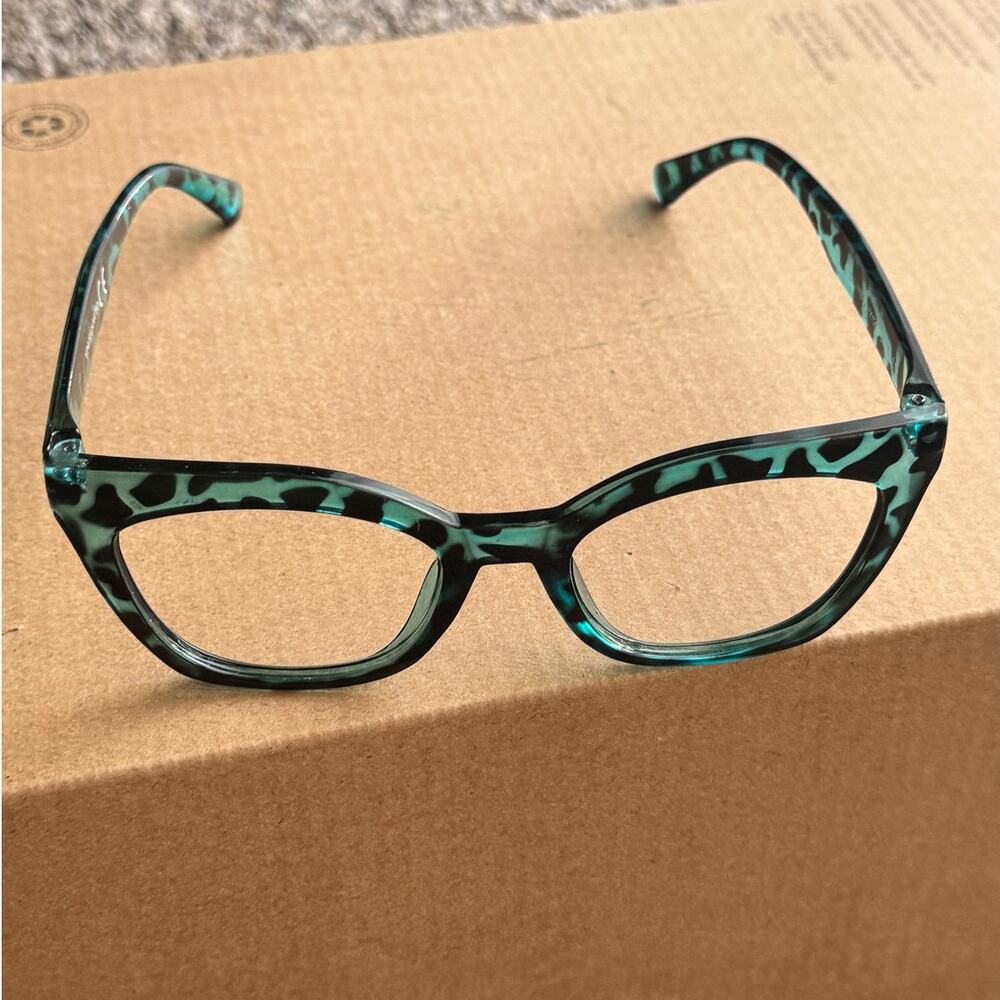 Vince Camuto Green Tortoise Eyeglass Frames Only